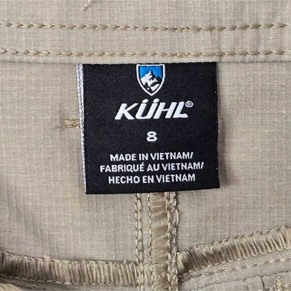 KUHL Cargo Shorts woman's size 8 Outdoor Hiking Outdoor - Picture 5 of 6